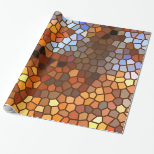 Autumn Mosaic Wrapping Paper