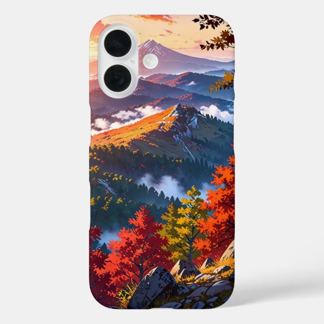 Autumn Mountain Dream Case-Mate iPhone Case (Back)
