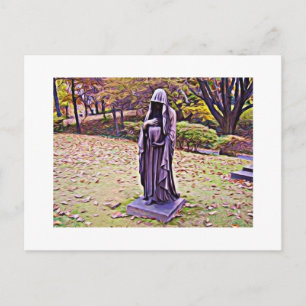 Autumn Mourner Postcard