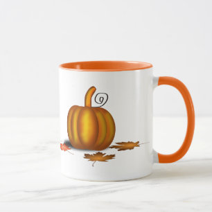 Autumn Mug With Pumpkin