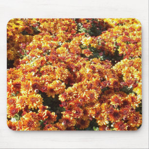 Autumn Mums Mouse Mat