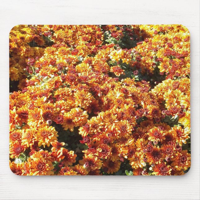 Autumn Mums Mouse Mat (Front)