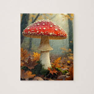 Autumn Mushroom Puzzle