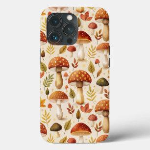 Autumn Mushrooms iPhone 13 Pro Case