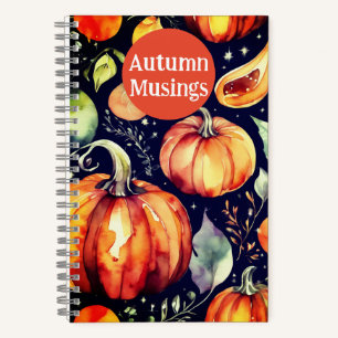 Autumn Musings Notebook