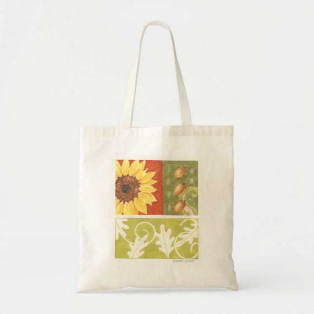 Autumn Nature Collage Tote Bag (Front)