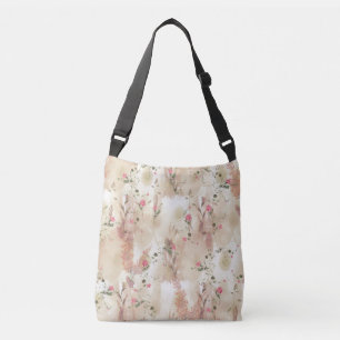 Autumn Neutral-toned Elegant Botanic crossbody bag