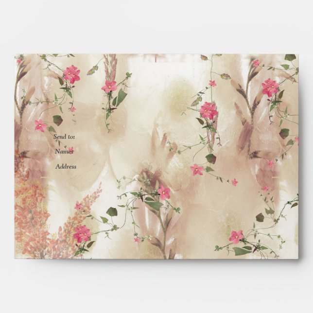 Autumn Neutral-toned Elegant Botanical theme Envelope (Front)