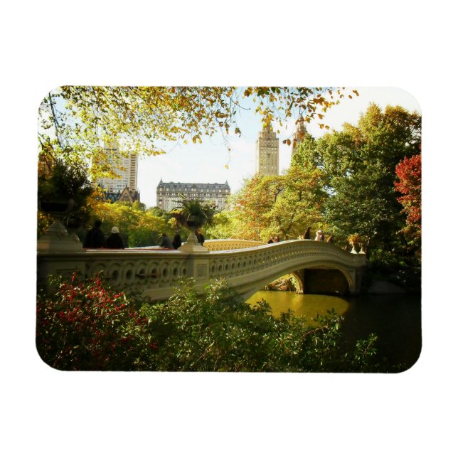 Autumn New York Decorative- Central Park Magnet (Horizontal)