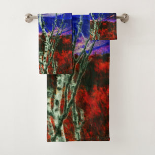 Autumn Night Bath Towel Set
