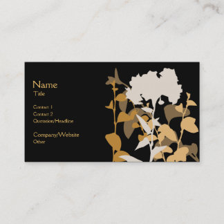 Autumn Night Business Card