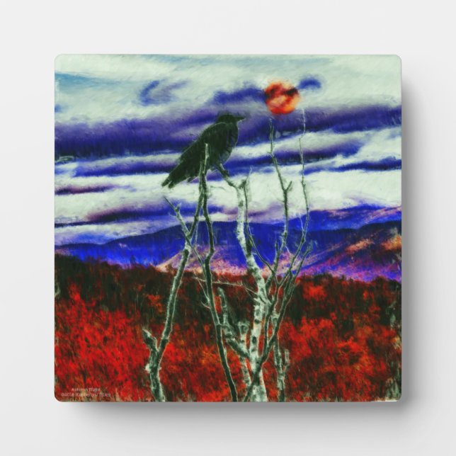 Autumn Night Plaque (Front)