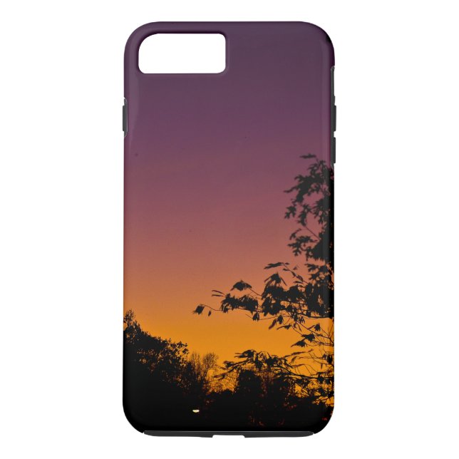 Autumn Night Sky iPhone/iPad Case by RoseWrites (Back)