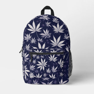 Autumn Noir: Black Colour Style with a Hint of Map Printed Backpack