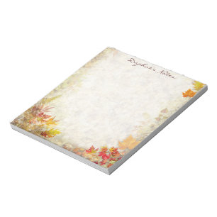 Autumn Notepad