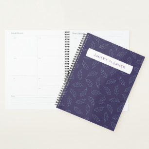 Autumn Oak Planner - plum/grape