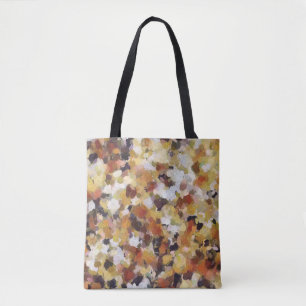 Autumn Oil Abstract Tote Bag