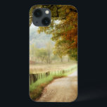 Autumn on a Country Road iPhone 13 Case<br><div class="desc">Home Décor</div>