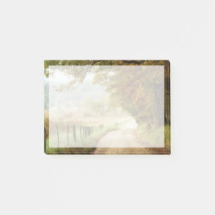 Autumn on a Country Road Post-it Notes