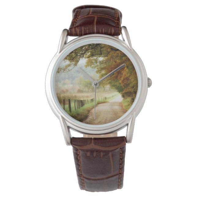 Autumn on a Country Road Watch (Front)