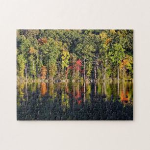 Autumn On Beardsley Pond Jigsaw Puzzle