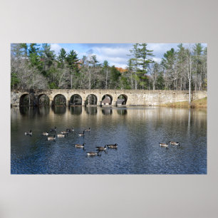 Autumn on Byrd Lake Poster