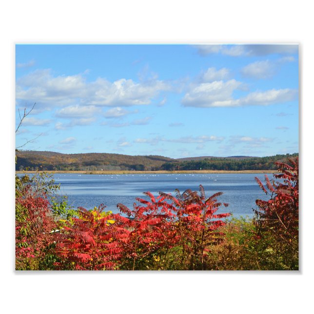 Autumn On The Connecticut River Photo Print (Front)