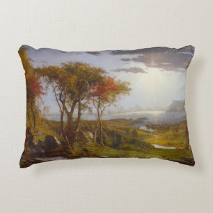 Autumn On the Hudson River Decorative Cushion