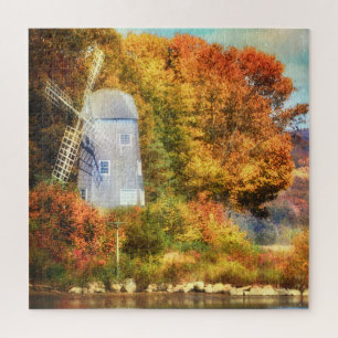 Autumn On The River Jigsaw Puzzle