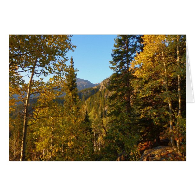 Autumn on the Trail to Dream Lake (Front Horizontal)
