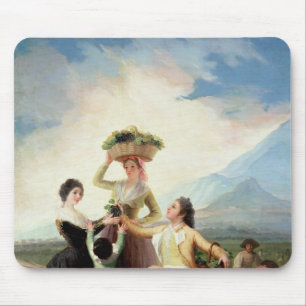 Autumn, or The Grape Harvest, 1786-87 Mouse Mat