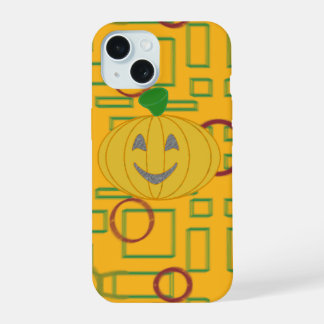 Autumn Orange Pumpkin  iPhone 15 Case