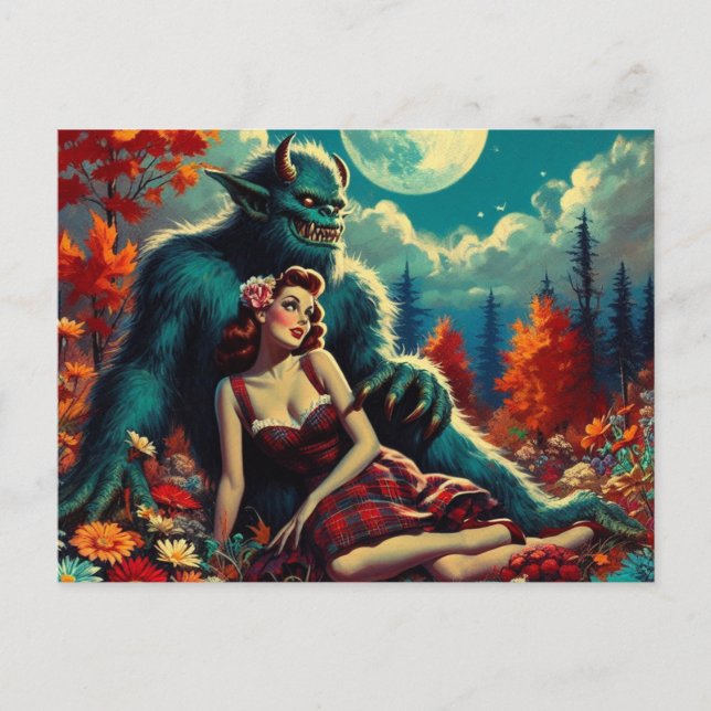 Autumn Outings  Postcard (Front)