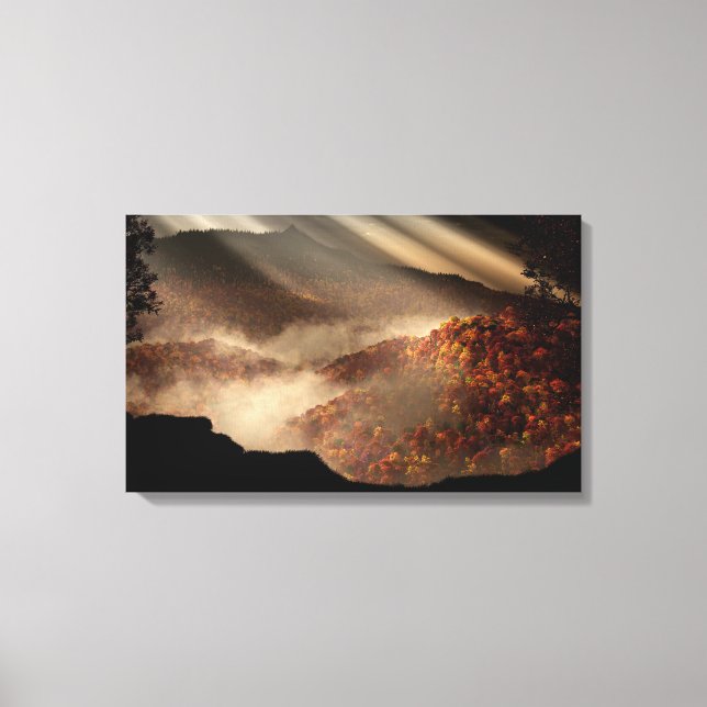 Autumn Overlook Canvas Print (Front)