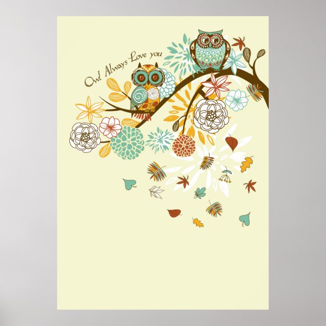 Autumn Owl Poster (Front)