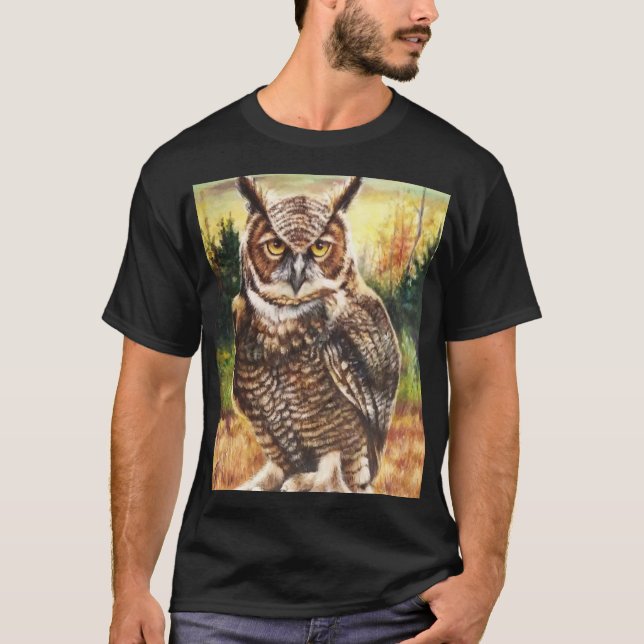 Autumn Owl T-Shirt (Front)