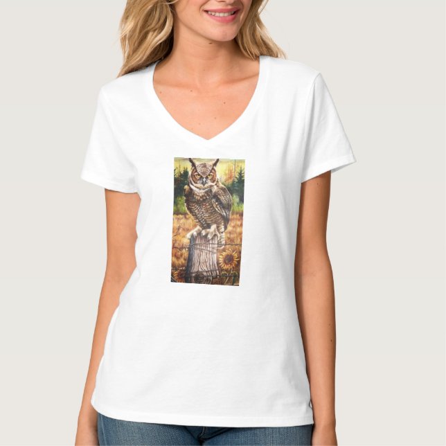 Autumn Owl T-Shirt (Front)
