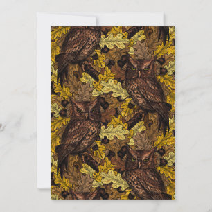 Autumn owls