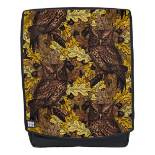 Autumn owls backpack