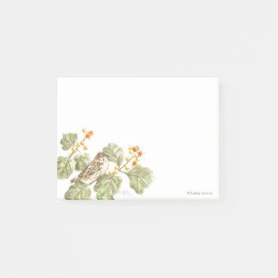 Autumn Pads Bird Note Pads Post-it Notes