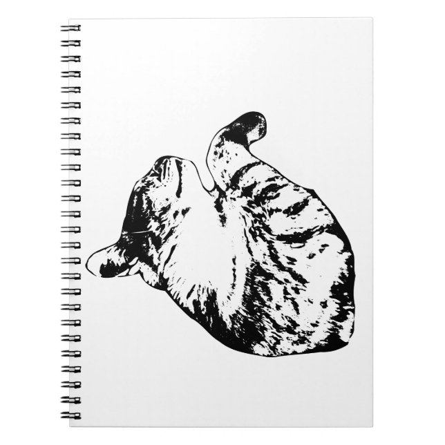 Autumn Pages, Purring Notebook (Front)