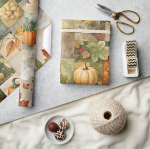 Autumn Paper Collage 04