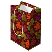 Autumn Party Maple Leaf Pattern
