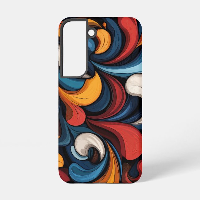 Autumn Patchwork Samsung Galaxy S22 Case (Back)