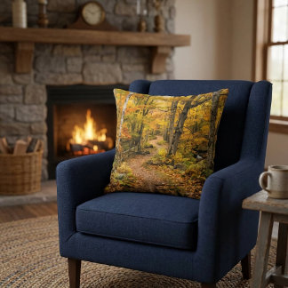 Autumn Path Cushion