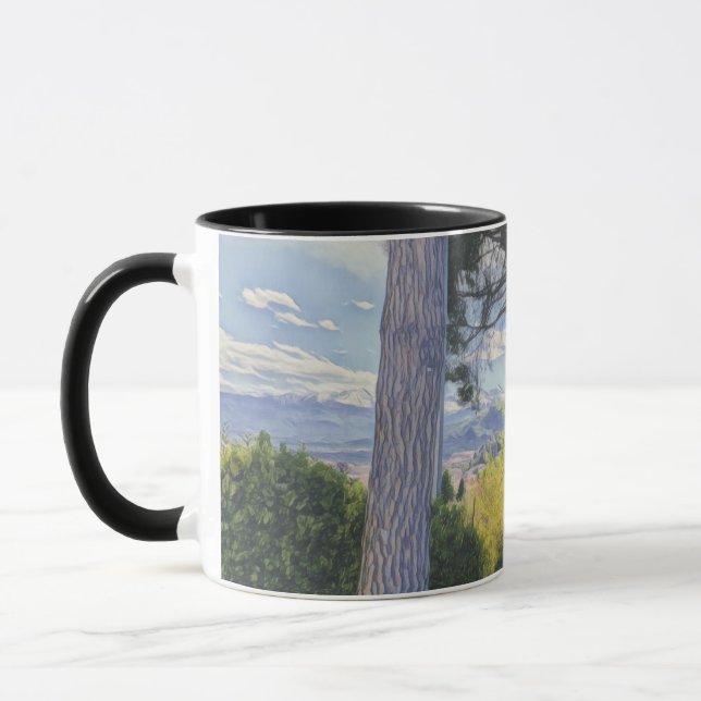 Autumn path mug (Left)