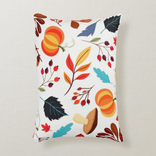 Autumn Pattern Accent Pillow