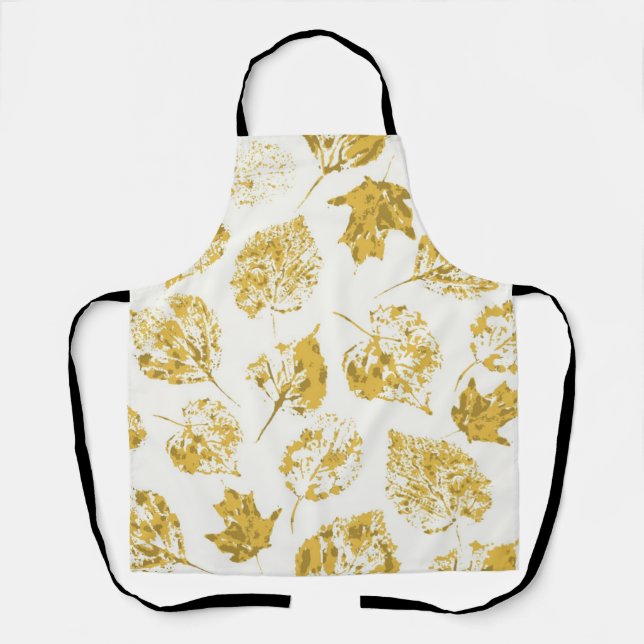 Autumn pattern apron (Front)