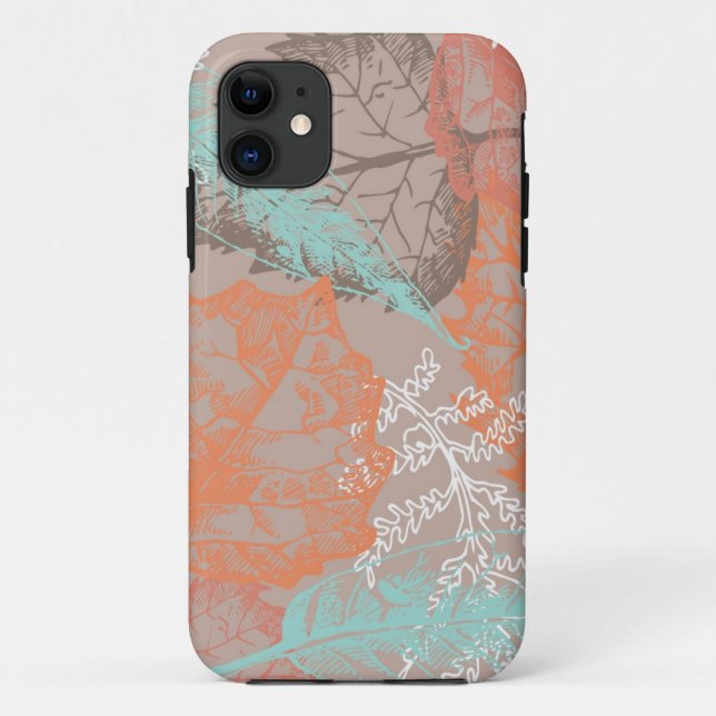 Autumn pattern Case-Mate iPhone case (Back)