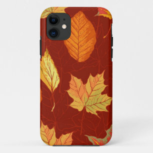 Autumn pattern iPhone 11 case